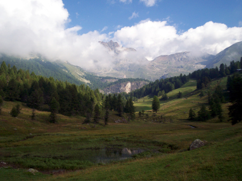 Lago e bivacco Tzan (o Cian)